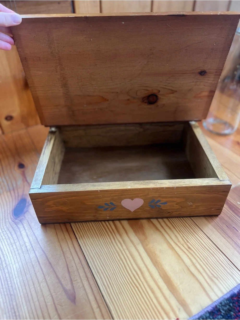 WOODEN LAP DESK/trinket/ JEWELRY BOX,PENCIL BOX, Very Unique, primitive